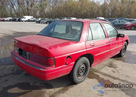1996 Chevrolet Corsica из США, поврежденный, VIN 1G1LD5546TY100435